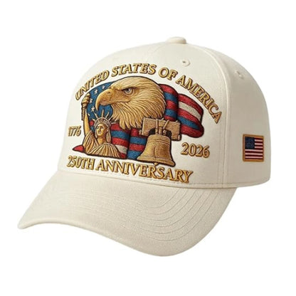 250th Anniversary USA Patriotic Unisex Cap