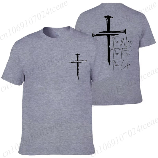 Jesus Cross Vintage Unisex Tees