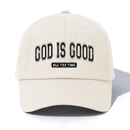 GOD IS GOOD Print  Baseball Cap for Adult