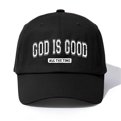 GOD IS GOOD Print  Baseball Cap for Adult