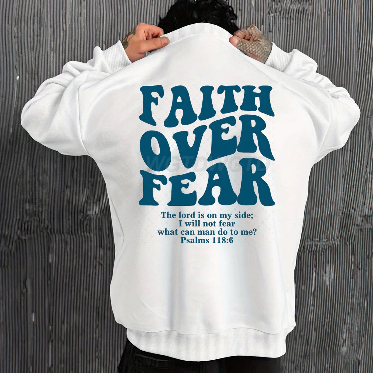 "Faith Over Fear" Retro Sweatshirt