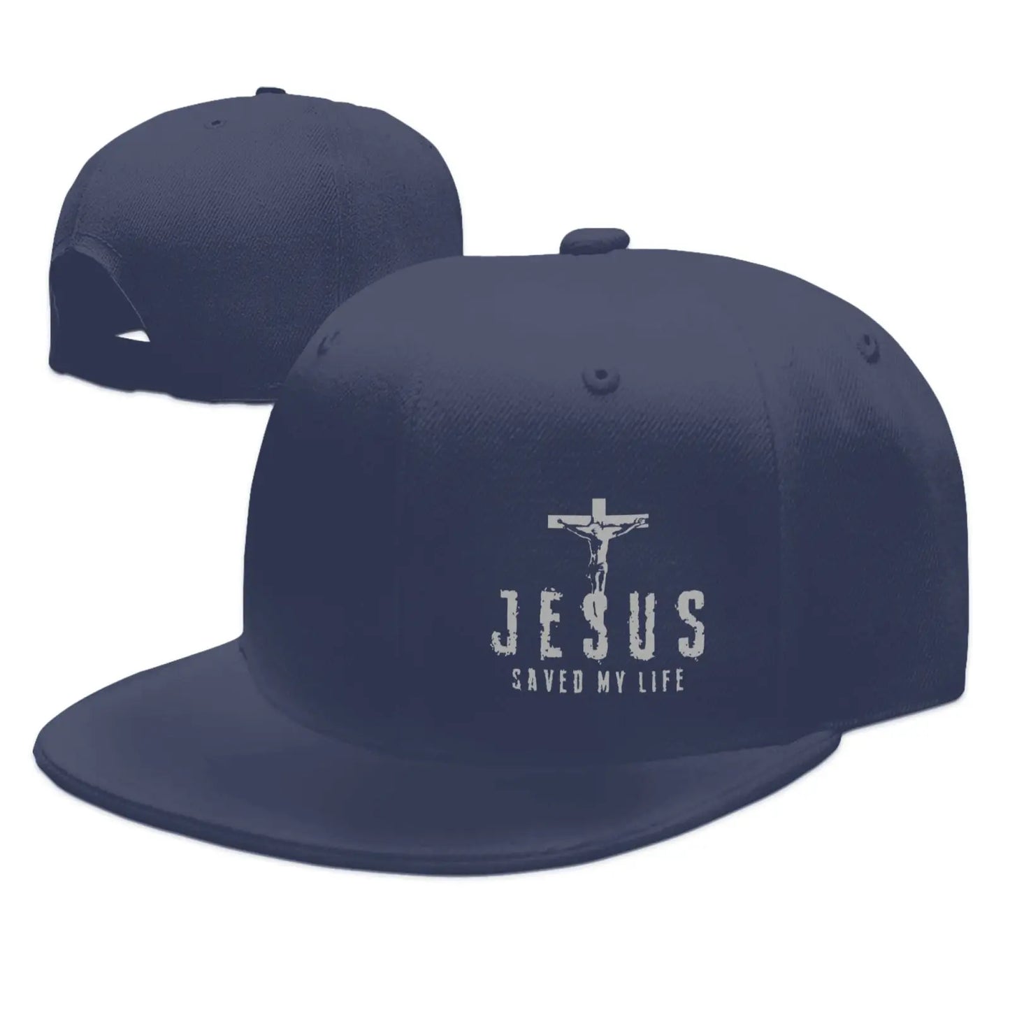 Jesus Saved My Life Cross Cap For Men