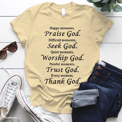 Bold Faith Flow Women's Inspirational Tee