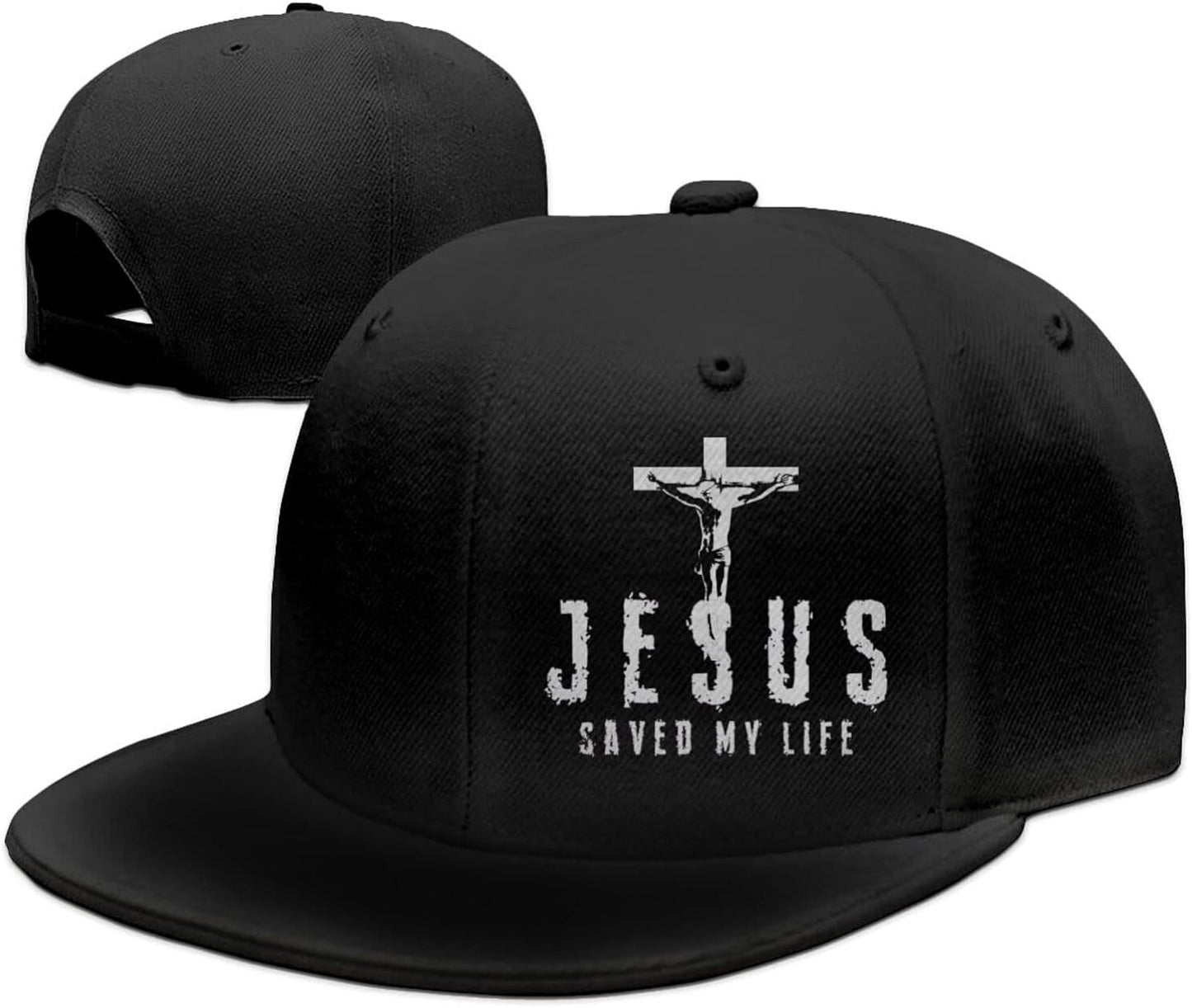 Jesus Saved My Life Cross Cap For Men