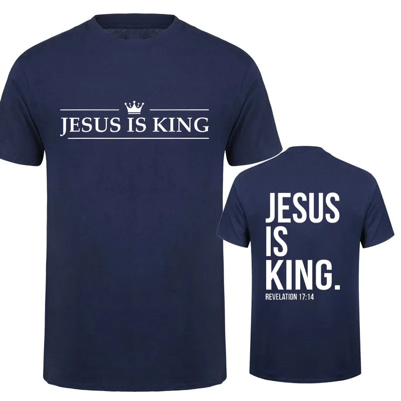 Jesus Is King Casual Faith Tee