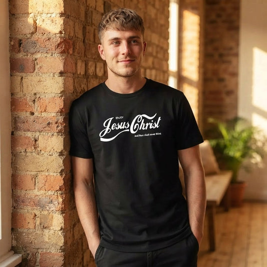 Christian Graphic Cotton T-Shirt